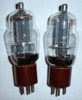 807/CV124 vacuum tubes matched pair Ferranti British Military