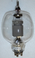 7092/TB5/2500 Electron tube glass triode oscillator RF heat sealing and welding