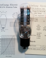 274 Shuguang Western Electric replica rectifier tube WE274