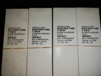 807 JAN RCA matched pairs 