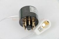 Socket adapter 6L6/EL34/KT88 to 807 gold plated