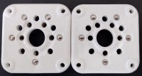 5 pin ceramic socket 4-400 3-500 4-125 5867A TB3/750 Johnson type socket (2) pcs